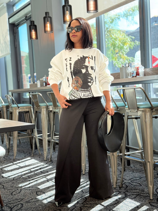 long sleeved Sir Seretse Khama sweashirt